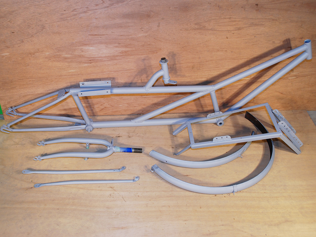 TourMaster Recumbent Bike - frame primer